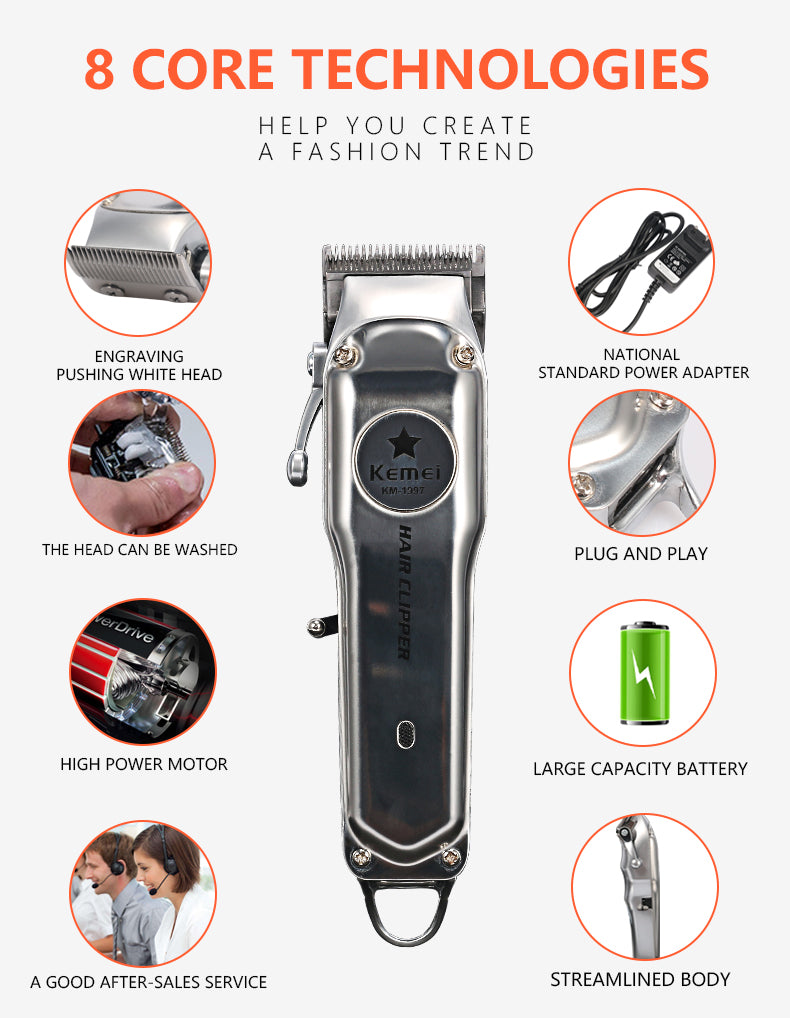 SleekMen Electric Hair Trimmer