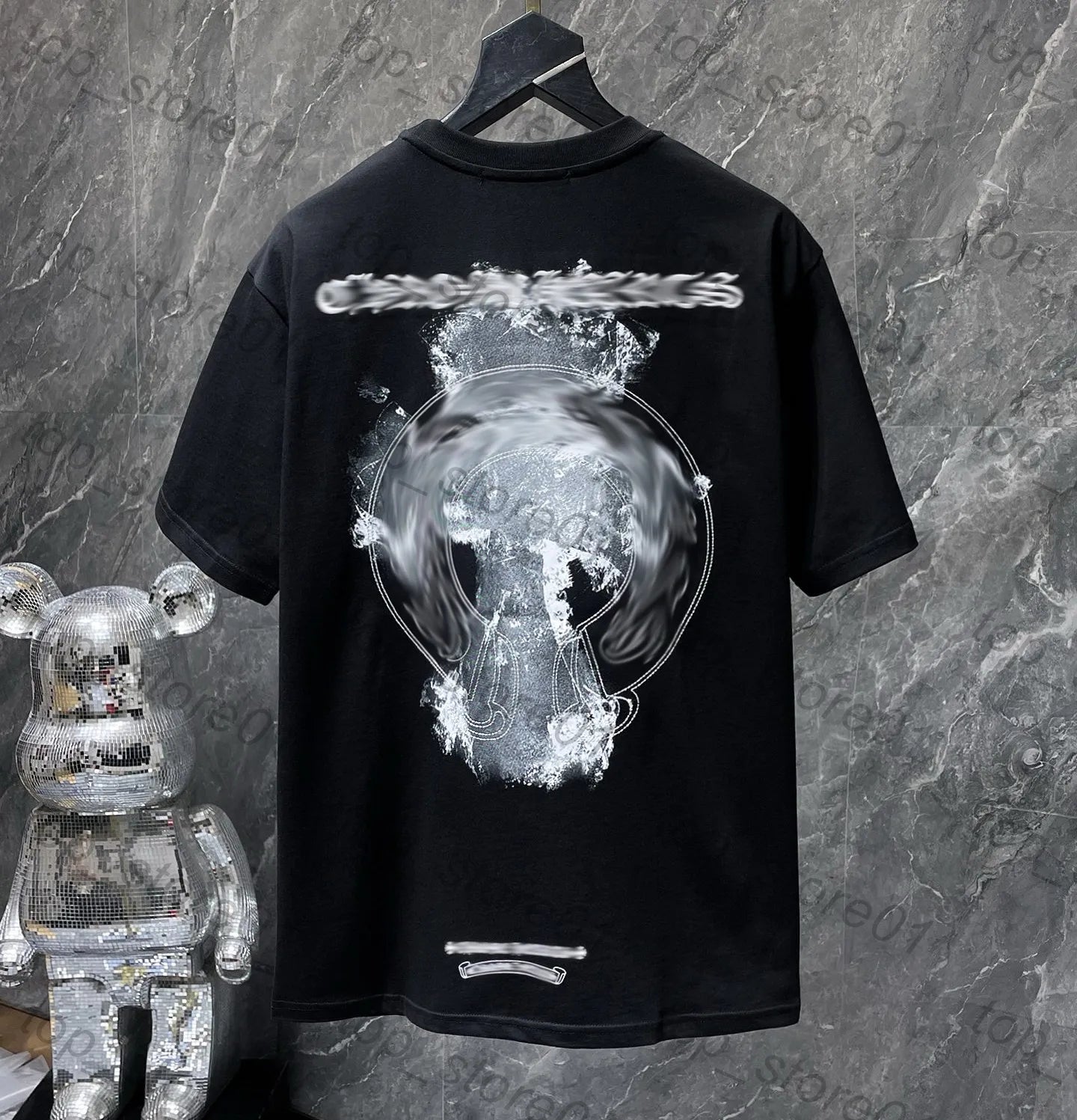 Mens Designer Clothes 2026 High-Quality Mens Chrome Hoodie Women Zipper Jacket Embroidered Horseshoe Sanskrit Cross Fashion Graphic Tee Women Casual Loose T Shirt