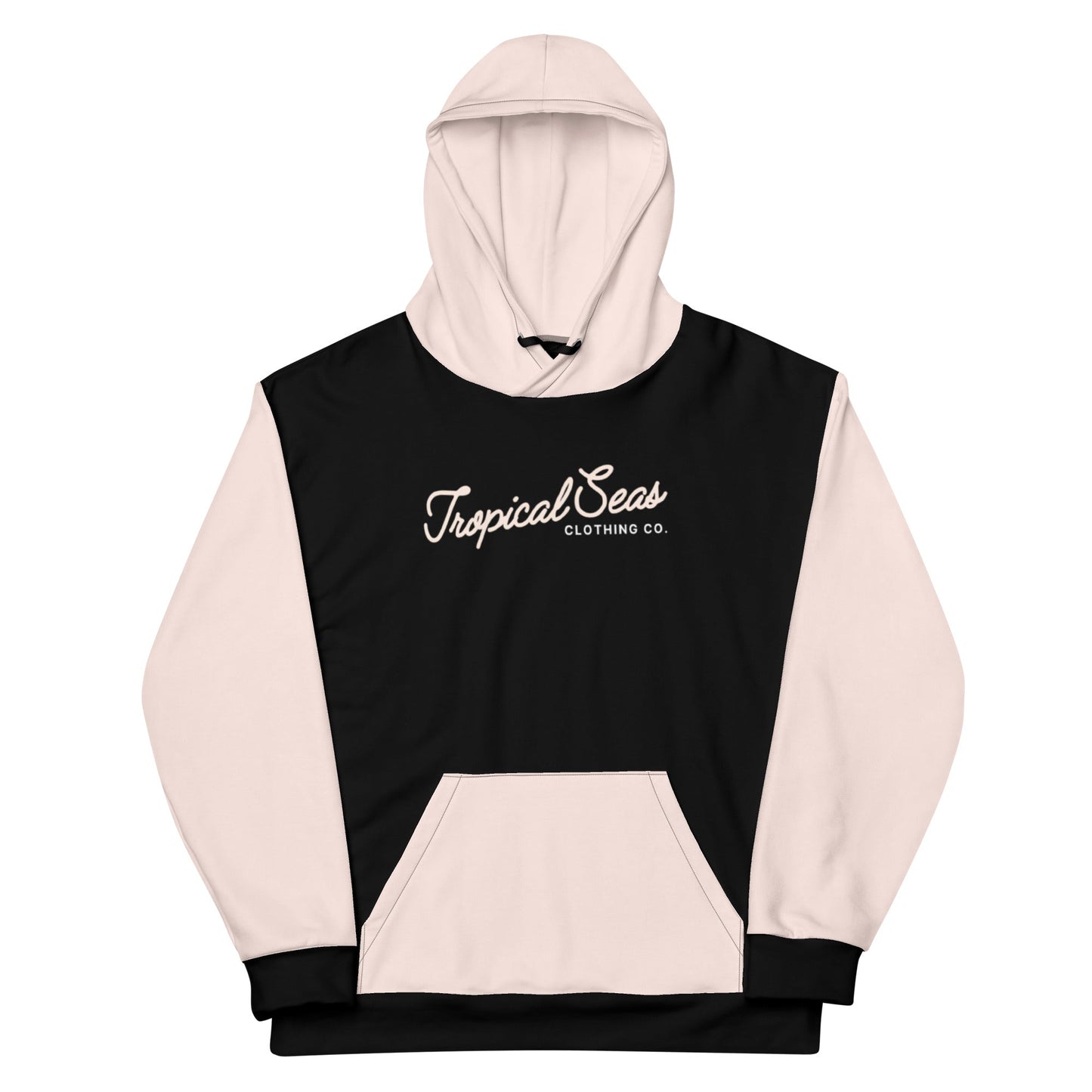 Coral Haze Dual-Tone Hoodie