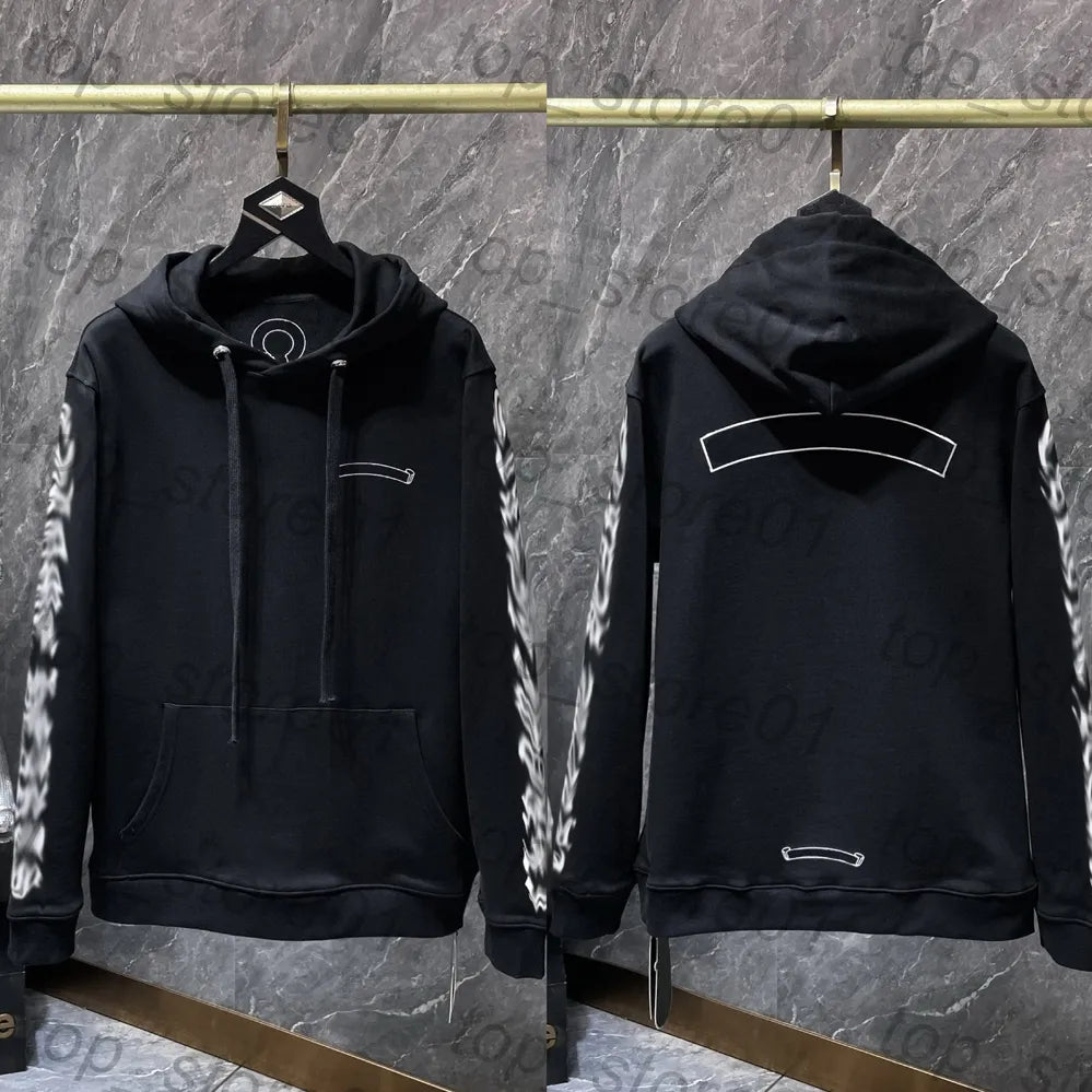 Mens Designer Clothes 2026 High-Quality Mens Chrome Hoodie Women Zipper Jacket Embroidered Horseshoe Sanskrit Cross Fashion Graphic Tee Women Casual Loose T Shirt