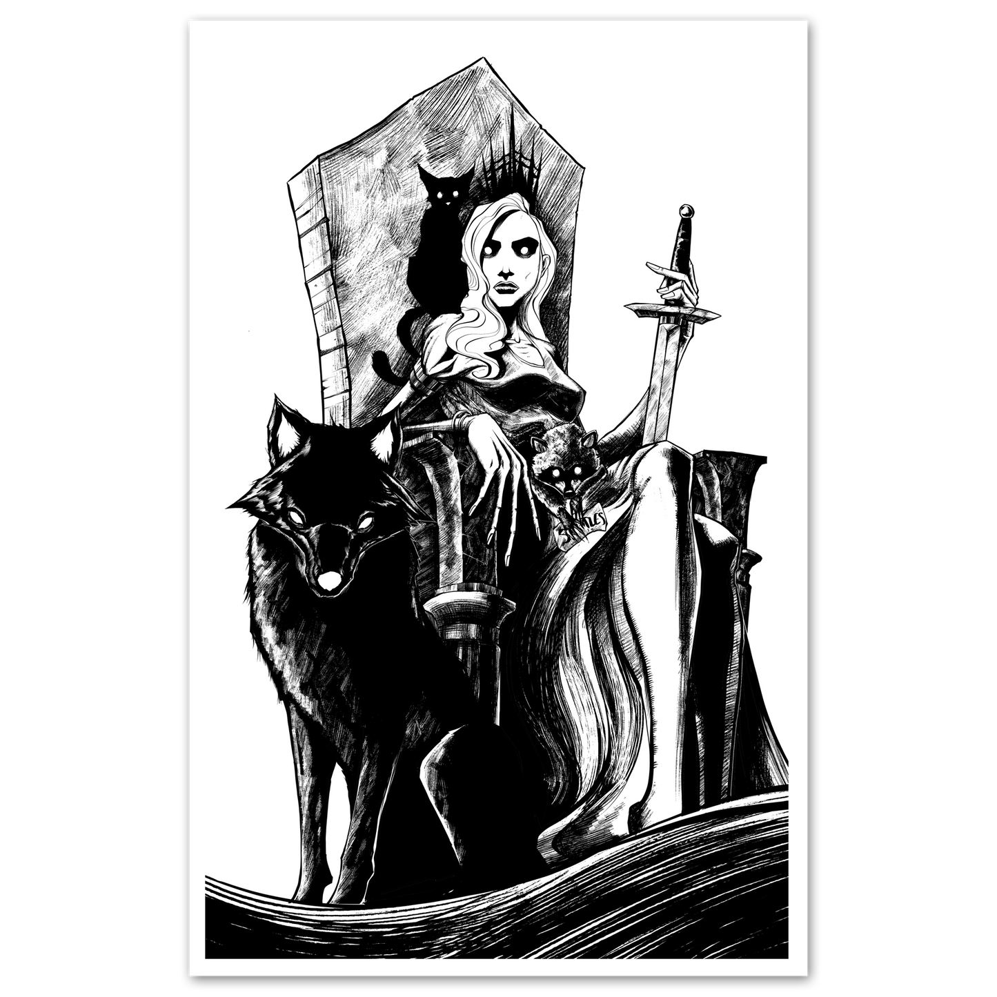 Throne Print