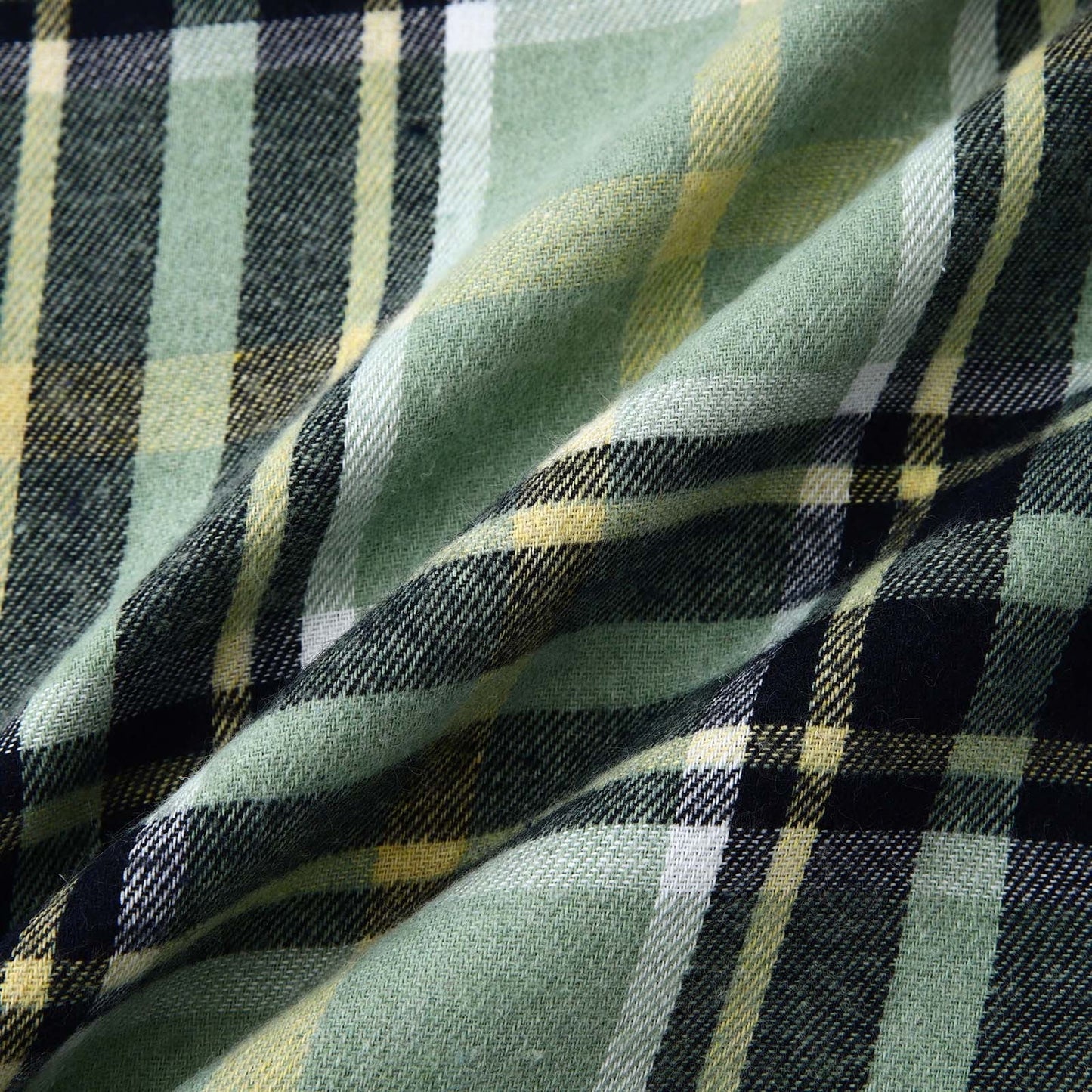 Mens Classic Plaid Long Sleeve Hooded Shirts Casual Thin Cotton Light Jacket Relaxed Fit Loose Outwear Hoodies Shirt Green M