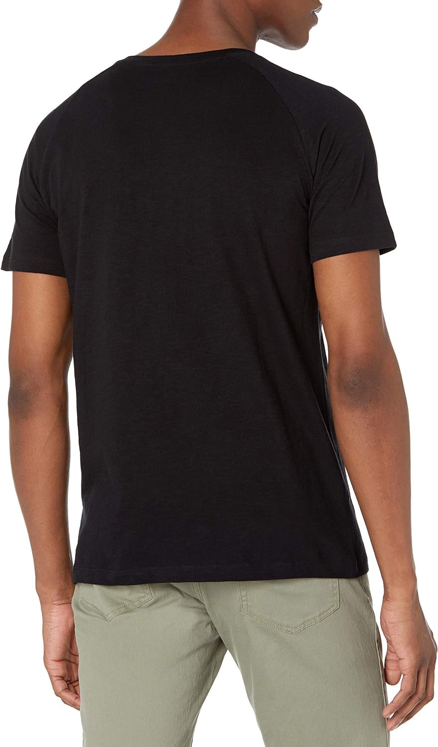 Short-Sleeve 100% Organic Cotton Lightweight Slub Henley Shirt for Men